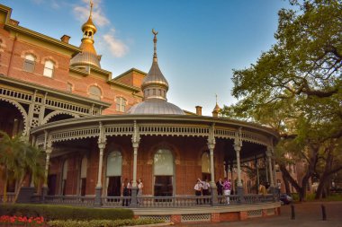 Tampa Bay, Florida. 02 Mart 2019. İç bahçeleri ve Henry B. bitki Müzesi Çalışmaları şehir merkezinde (3 Galeri)