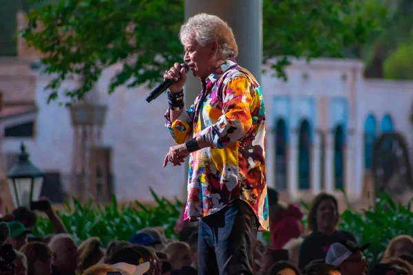 Orlando Florida March 2019 Russell Hitchcock Air Supply Singing Beautiful — Stock Photo, Image