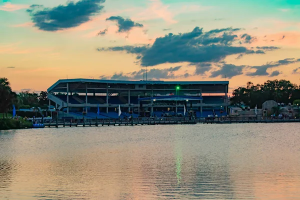 Orlando Floride Avril 2019 Vue Panoramique Stade Bayside Sur Fond — Photo
