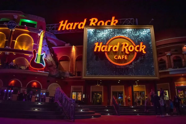 Orlando Florida Maj 2019 Hard Rock Cafe Skyltar Och Färgglada — Stockfoto