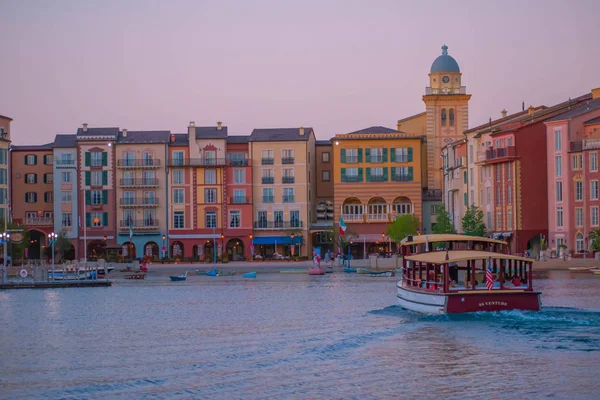 Orlando Florida Mayo 2019 Vista Panorámica Del Portofino Bay Hotel — Foto de Stock