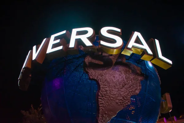 Orlando Florida Mayıs 2019 Universal Studios Alanında Citywalk Gece Arka — Stok fotoğraf