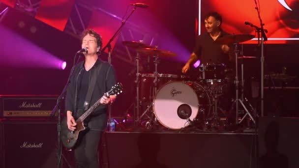 Orlando Florida Mai 2019 Richard Marx Sing Garden Rock Festival — Stockvideo