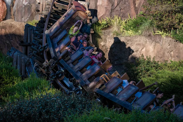 Orlando Florida Abril 2019 Personas Disfrutando Montaña Rusa Del Everest — Foto de Stock