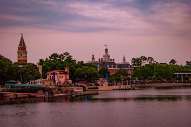 Orlando, Florida. 16 Mayıs. 2019. In Epcot at Walt Disney World (1564).