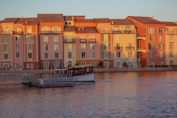 Орландо Штат Флорида Тра 2019 Красивий Італійський Готель Портофіно Барвисті — стокове фото
