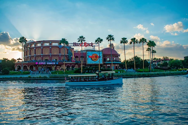 Orlando Florydzie Maja 2019 Panoramiczny Widok Hard Rock Cafe Palmy — Zdjęcie stockowe