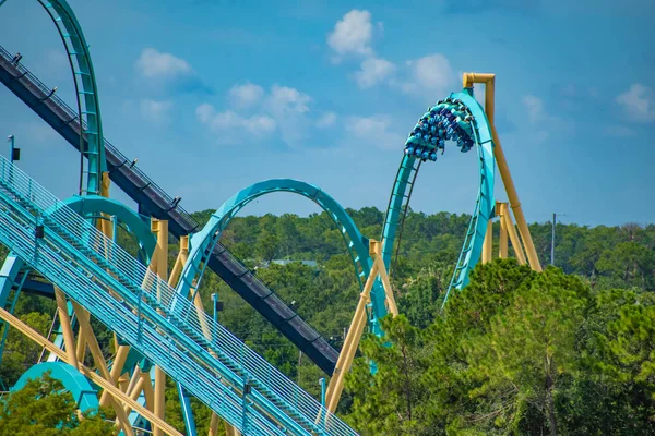 Orlando Florida Juni 2019 Toller Blick Auf Menschen Die Kraken — Stockfoto