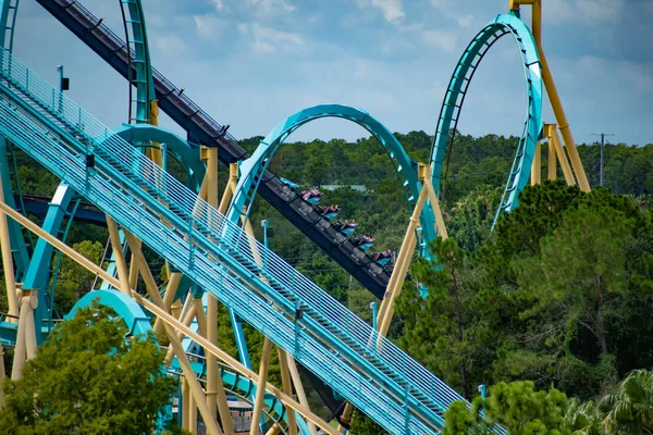 Orlando Florida Juni 2019 Toller Blick Auf Menschen Die Mako — Stockfoto