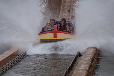 Orlando, Florida. 23 Haziran 2019. Seaworld 14 atlantis cazibe Journey Muhteşem Splashing.