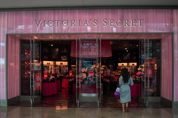 Orlando Florydzie Czerwca 2019 Główne Wejście Victoria Secret Store Mall — Zdjęcie stockowe