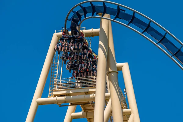 Busch gardens log flume ride hi-res stock photography and images