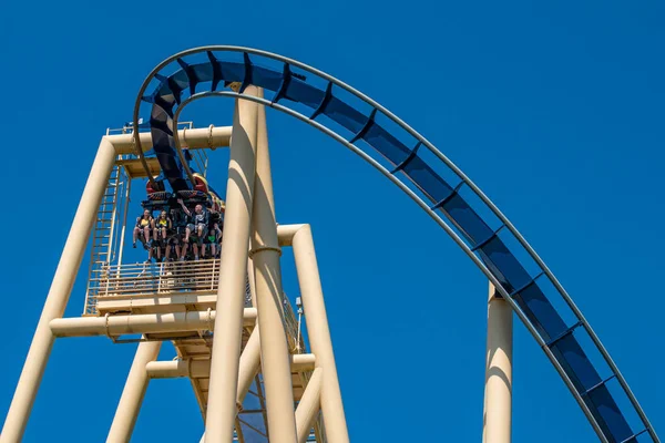 Tampa Bay Florida July 2019 Top View People Enjoying Montu — Stock Photo, Image