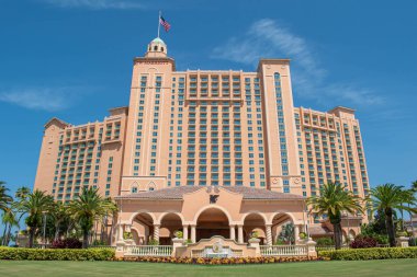 Orlando, Florida 'da. 16 Temmuz 2019. John yaung Parkway bölgesinde JW Marriott Otelin panoramik manzarası 7