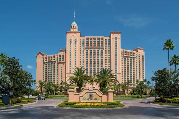 rlando, Florida 'da. 16 Temmuz 2019. John yaung Parkway bölgesinde JW Marriott Otelin panoramik manzarası 8.