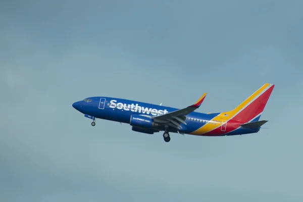 Florida July 2019 Southwest Airlines Departing Orlando International Airport — Stock Photo, Image