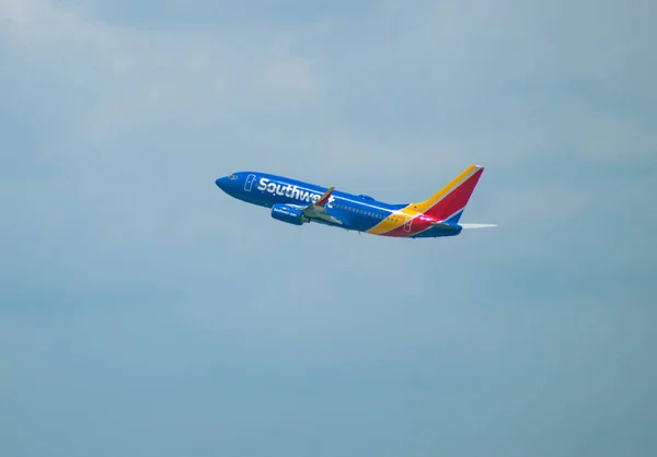 Orlando Florida Juli 2019 Flugzeuge Aus Dem Südwesten Starten Auf — Stockfoto