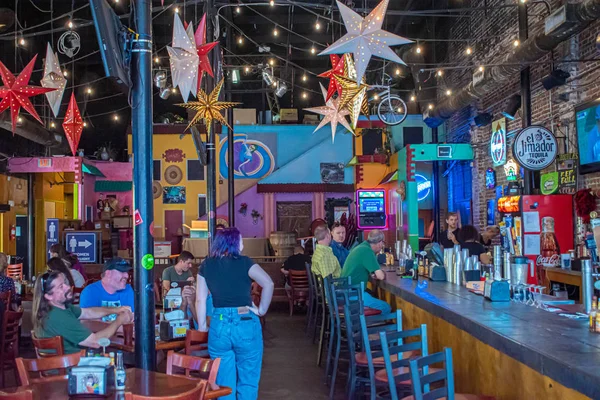 Tampa Bay Floride Juillet 2019 Intérieur Rooster Bar Tequila Ybor — Photo