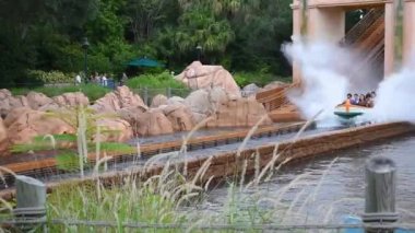 Orlando, Florida. 22 Temmuz 2019. Seaworld 3 atlantis cazibe Journey Muhteşem Splashing.