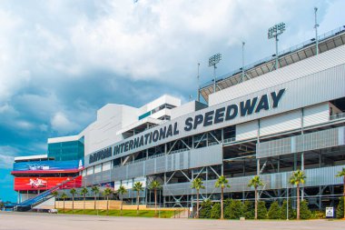 Daytona, Florida 'da. 18 Temmuz 2019. Daytona International Speedway Yarış 6 Dünya Merkezi olarak bilinir