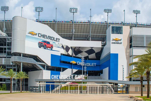 Datytona Флорида Лип 2019 Chevrolet Gate Дайтона Міжнародний Спідвей — стокове фото