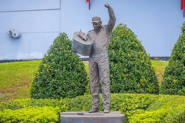 Ντεϊτόνα Φλόριντα Ιουλίου 2019 Άγαλμα Του Ντέιλ Έρνχαρντ Στη Διεθνή — Φωτογραφία Αρχείου