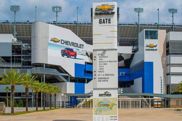 Дейтона Штат Флорида Лип 2019 Панорамний Вид Ворота Chevrolet Міжнародному — стокове фото