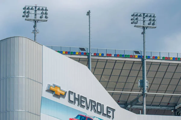 Daytona Florida Julio 2019 Vista Superior Chevrolet Gate Daytona International — Foto de Stock