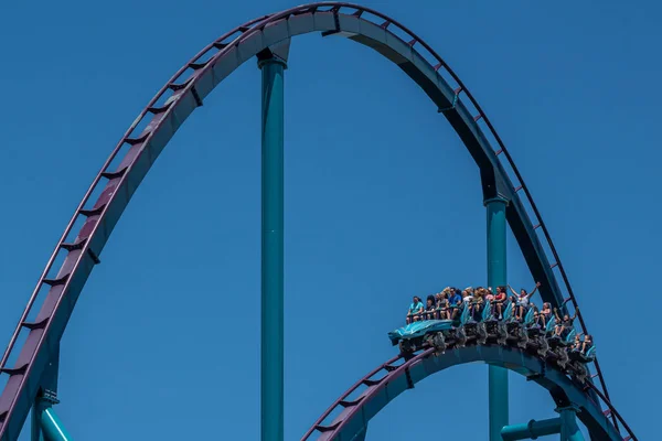 Orlando Florida Julio 2019 Personas Que Divierten Increíble Montaña Rusa — Foto de Stock