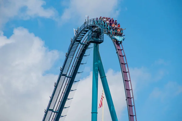 Orlando Florida Julio 2019 Personas Que Divierten Montando Mako Montaña —  Fotos de Stock