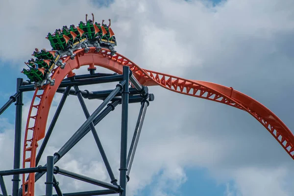 Tampa Bay Florida Srpen 2019 Lidé Kteří Během Letních Prázdnin — Stock fotografie