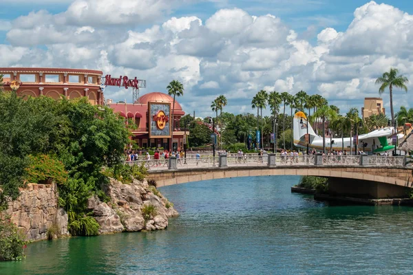 Orlando Florydzie Sierpień 2019 Hard Rock Cafe Margarita Ville Samolot — Zdjęcie stockowe