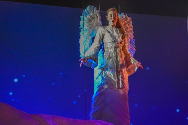 Orlando, Florida. 22 Kasım 2018. Angel Seaworld 4 Noel Kutlaması O Wondrous Gece gösterisi.