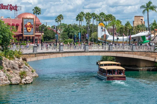 Orlando Floride Août 2019 Vue Partielle Hard Rock Cafe Citywalk — Photo