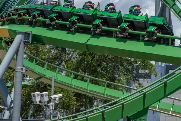 Orlando Florida Augusti 2019 Människor Som Har Roligt Fantastiskt Incredible — Stockfoto