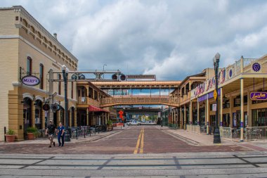 Orlando, Florida. 17 Ağustos 2019. Şehir merkezinde Church Street tarihi bölge (67)