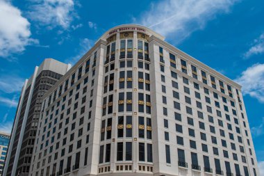 Orlando, Florida. 17 Ağustos 2019. Şehir merkezindeki Grand Bohemian Hotel'in en iyi manzarası (42)