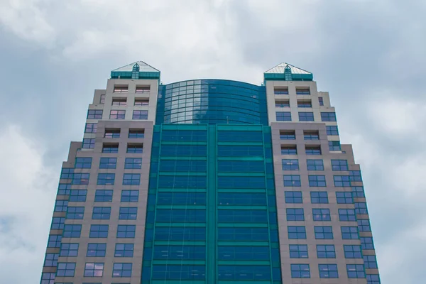 奥兰多 佛罗里达州2019年8月17日 市中心太阳信托大厦的顶景 — 图库照片