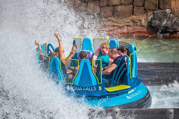 Orlando Florida Augustus 2019 Mensen Die Plezier Hebben Met Een — Stockfoto