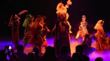 Orlando Florida'da. 06 Eylül 2019. Hayvanlar Alemi'nde Aslan Kral Heyecan Verici Festivali.