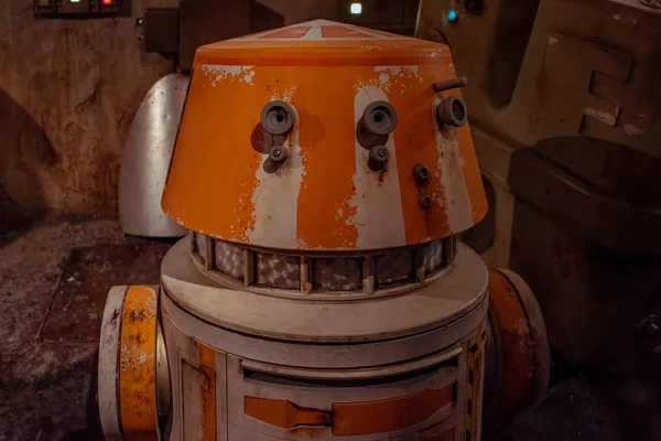 Orlando Florida Září2019 Robot Star Wars Galaxys Edge Hollywood Studios — Stock fotografie