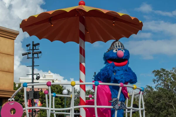 Orlando Floride Octobre 2019 Cookie Monster Halloween Sesame Street Party — Photo