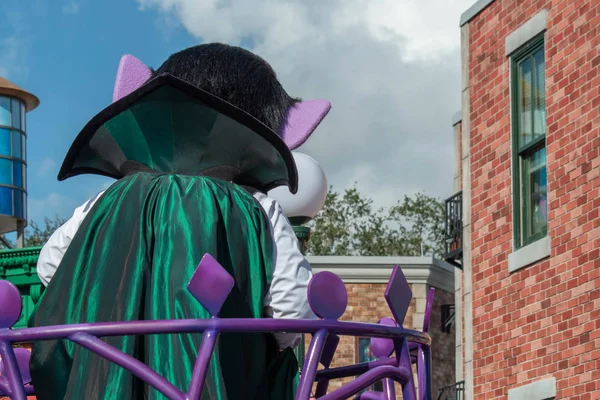 Orlando Floride Octobre 2019 Comte Von Count Halloween Sesame Street — Photo