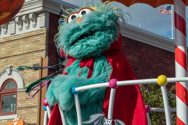 奥兰多 佛罗里达 2019年10月5日 Sesame Street Party Parade Seaworld的Rosita — 图库照片