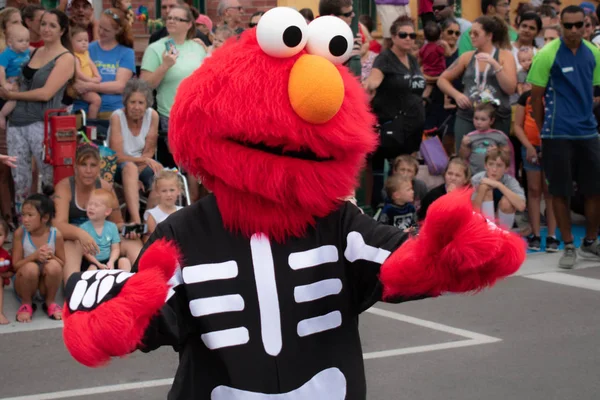 Orlando Florida September 2019 Elmo Halloween Sesam Street Parade Seaworld — Stockfoto
