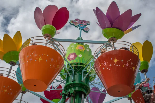 Orlando Florida September 2019 Bovenaanzicht Van Kleurrijke Abbys Flower Tower — Stockfoto