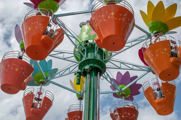 Orlando Florida September 2019 Bovenaanzicht Van Kleurrijke Abbys Flower Tower — Stockfoto