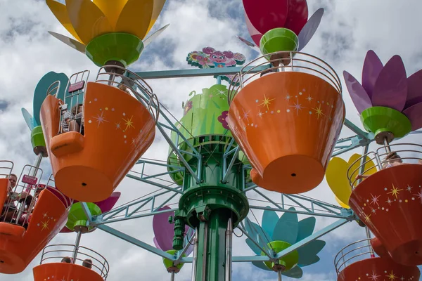 Orlando Florida September 2019 Bovenaanzicht Van Kleurrijke Abbys Flower Tower — Stockfoto