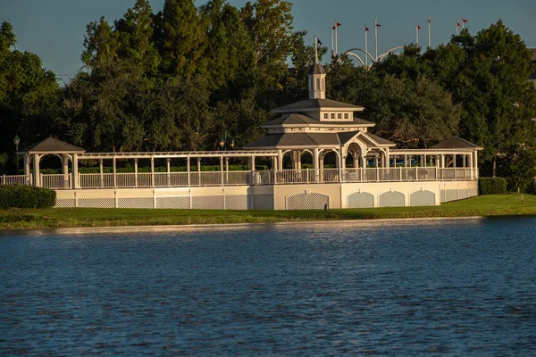 Orlando Florida Oktober 2019 Schöne Viktorianische Fahrt Auf Der Dockseite — Stockfoto