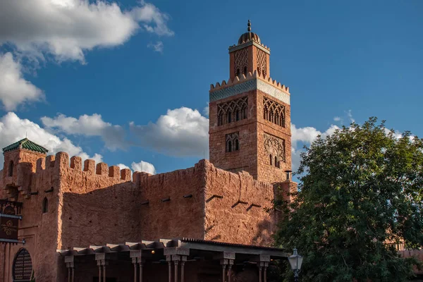 Orlando Florida October 2019 Top View Morocco Pavillion Epcot — Stock Photo, Image